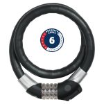 Abus Zahlen Kabelschloss Steel O Flex™ Raydo Pro 1460/85 TexKF Ø 20 mm