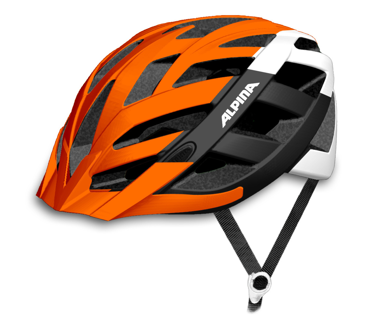 alpina-fahrradhelm-damen-707owk-1.jpg Alpina Panoma 2.0 Touren Fahrradhelm orange bk white 52 57 cm – Bild 1
