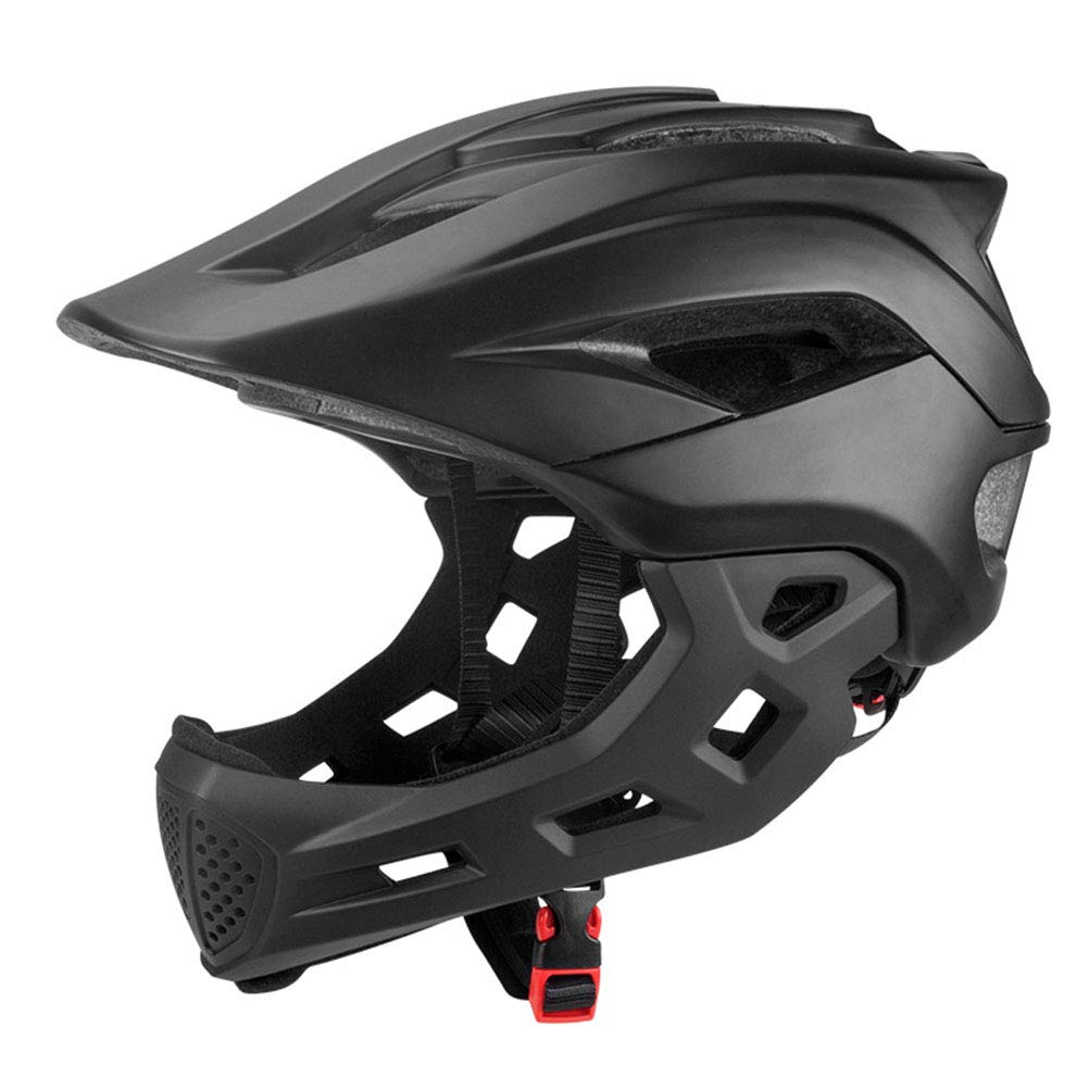 bike-helm-764xms-1.jpg Full Face Bike Helm für, Abnehmbarer Kinnschutz, 13 Lüftungsschlitze, 2 in 1 Helm mit Zum Radfahren, BMX (Schwarz) : Amazon.de: Sport & Freizeit – Bild 1