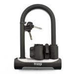 B SAFE Bügelschloss Fahrrad Bügelschloss 180 x 245 mm mit Halterung