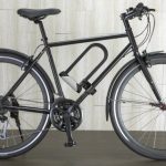 nean Fahrrad Bügel Schloss Vierkant mit Halterung und zwei Schlüsseln extra massiv 16 x 16 mm, 330 x 167mm Schwarz