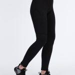 Damen Thermo Fahrradhose Lang Schwarz