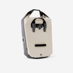 Fahrradtasche Gepäckträgertasche 500 20 Liter wasserdicht gelb/grau
