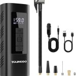 Fahrradpumpe Elektrisch, YOUNGDO Luftpumpe Fahrrad 150PSI, Elektrische Luftpumpe 6000mAh, Fahrradpumpe alle Ventile, Akku Kompressor für Fahrrad, Motorrad, Bälle : Amazon.de: Sport & Freizeit