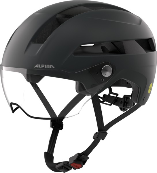 fahrradhelm-alpina-878khb-1.jpg Alpina Bloom VISOR Mips City Fahrradhelm midnight grey 55 59 cm – Bild 1