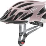 uvex Flash Fahrradhelm 57 61 cm, 05 dust rosè/white mat