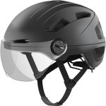 Fahrradhelm Herren, Damen Helm mit Magnetischem Visier Abnehmbarer Sonnenschutzkappe und Größenversteller, Schwarz Helm für E Bike, Mountainbike & Citybike (M Schutzbrille) : Amazon.de: Sport & Freizeit