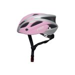Fahrradhelm Damen/Frauen Erwachsene – Mattrosa/Grau