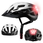 Fahrradhelm mit Licht Sofort gesehen Werden Ultraleichter Spezial Damen Herren