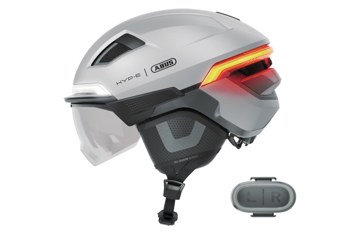 fahrradhelm-licht-543pwl-1.jpg ABUS HYP E Ace E Bike LED Fahrrad Helm Fahrradhelm gleam – Bild 1