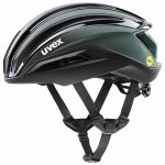 Uvex Surge Aero MIPS Rennrad Fahrrad Helm matt schwarz/grün 2026 Größe: 56 59 cm
