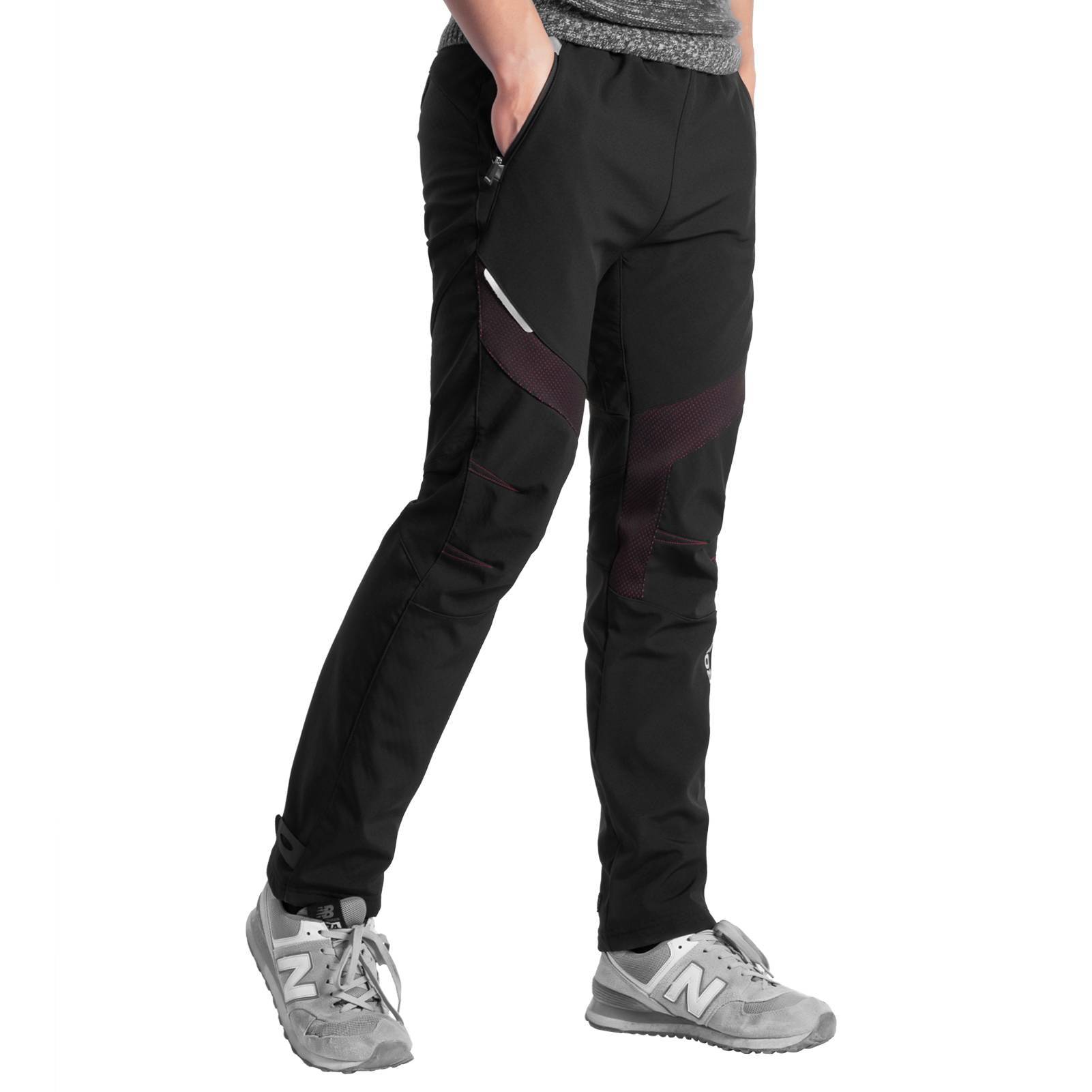 fahrradhosen-herren-lang-051bne-1.jpg ROCKBROS Lange Fahrradhose Herren Winter Radhose Winddicht Warm M – Bild 1