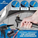 NEXTCOVER® Profi Fahrradventil Adapter Set [15 teilig] I Passt für alle, Französisches Ventil, aus Gummi, für Luftpumpe & Kompressor I Ventiladapter I Autoventil : Amazon.de: Sport & Freizeit