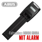 Faltschloss BORDO Alarm 6000A. Fahrradschloss mit Intelligentem Alarm.