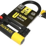 AUVRAY Fahrradschloss U Alarm 90 x 210 Mit Halterung Durchmesser 14 | Decathlon