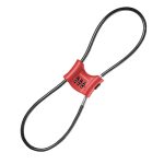 ROCKBROS Fahrradschloss 5,5 mm Stahlkabel Doppelring für Fahrrad E Bike Scooter – ROCKBROS DE
