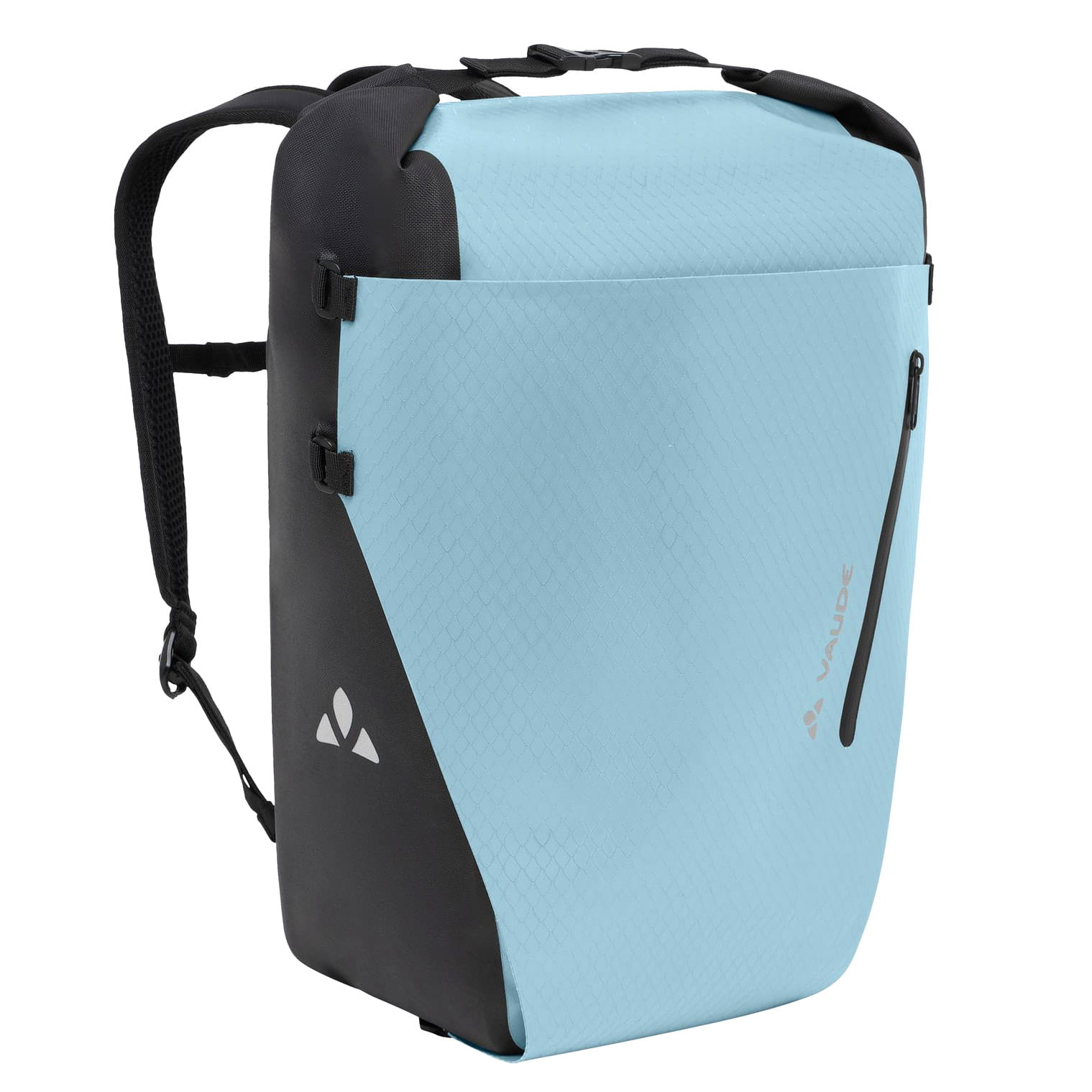 fahrradtasche-gepaecktraeger-vaude-380cvt.jpg VAUDE Aqua Transformer 26 L Hinterradtasche / Rucksack – Bild 1