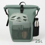 Fahrradtasche 25L wasserdicht IPX6 Gepäckträger Rucksack Laptopfach