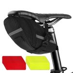 Fahrrad Satteltasche, Klein Fahrradsatteltasche Mit Reflektierender | Fahrradtasche Klein, Wasserdichte Fahrradsatteltasche Für Fahrräder, Mountainbikes und Rennräder : Amazon.de: Sport & Freizeit