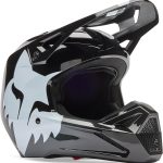 FOX V1 Shield Jugend Motocross Helm schwarz ▻ jetzt online kaufen bei FC Moto
