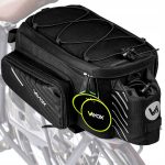 Gepäckträgertasche für Fahrrad VAYOX VA0171, wasserdicht, faltbar, 12L