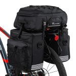 XIQI Fahrrad Gepäckträgertasche Wasserdicht, 3 In 1 Fahrradtasche Gepäcktaschen, 48L Fahrradtaschen Set, Fahrradtaschen,Rucksack und Umhängetasche, Multifunktionale Gepäcktaschen für e Bike MTB : Amazon.de: Sport & Freizeit