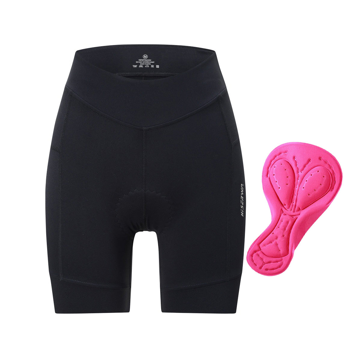 gepolsterte-fahrradhose-damen-797xkq-1.jpg Damen gepolsterte Fahrradhose Shorts – Komfortable Bike Shorts mit Sitzpolster für MTB & Rennrad – Bild 1