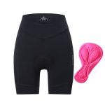 Damen gepolsterte Fahrradhose Shorts – Komfortable Bike Shorts mit Sitzpolster für MTB & Rennrad