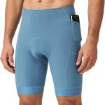 Generisch Radlerhose Herren mit Sitzpolster 4D Gepolsterte Fahrradhose Atmungsaktive Schnelltrocknend Radhose Kurz Übergroße Netztasche Fahrrad Hosen mit Taschen Radunterhose für Mountainbike : Amazon.de: Fashion