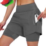 Sportneer Radlerhose Damen Gepolstert mit Tasche MTB Radlerhose Damen Gepolsterte Radhose Damen Radlerhose Mountainbike Radsport Sport Radfahren Outdoor : Amazon.de: Fashion