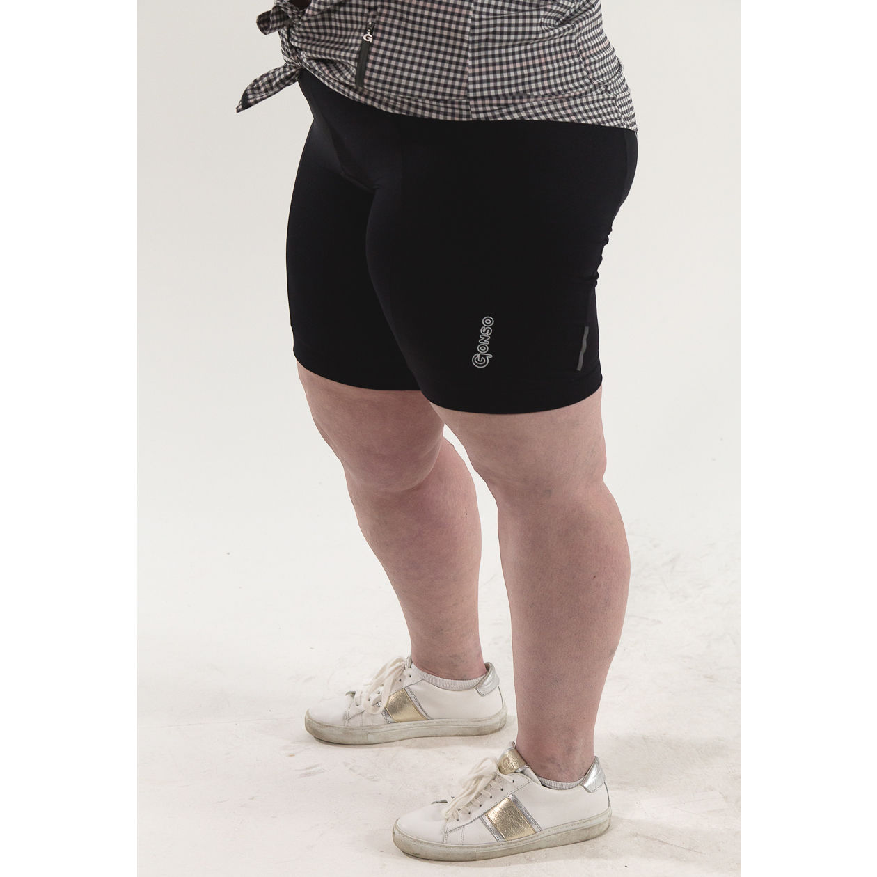 gepolsterte-radlerhose-damen-458hih-1.jpg 🚴 Gepolsterte Fahrradhose Damen große Größen | RennerXXL – Bild 1