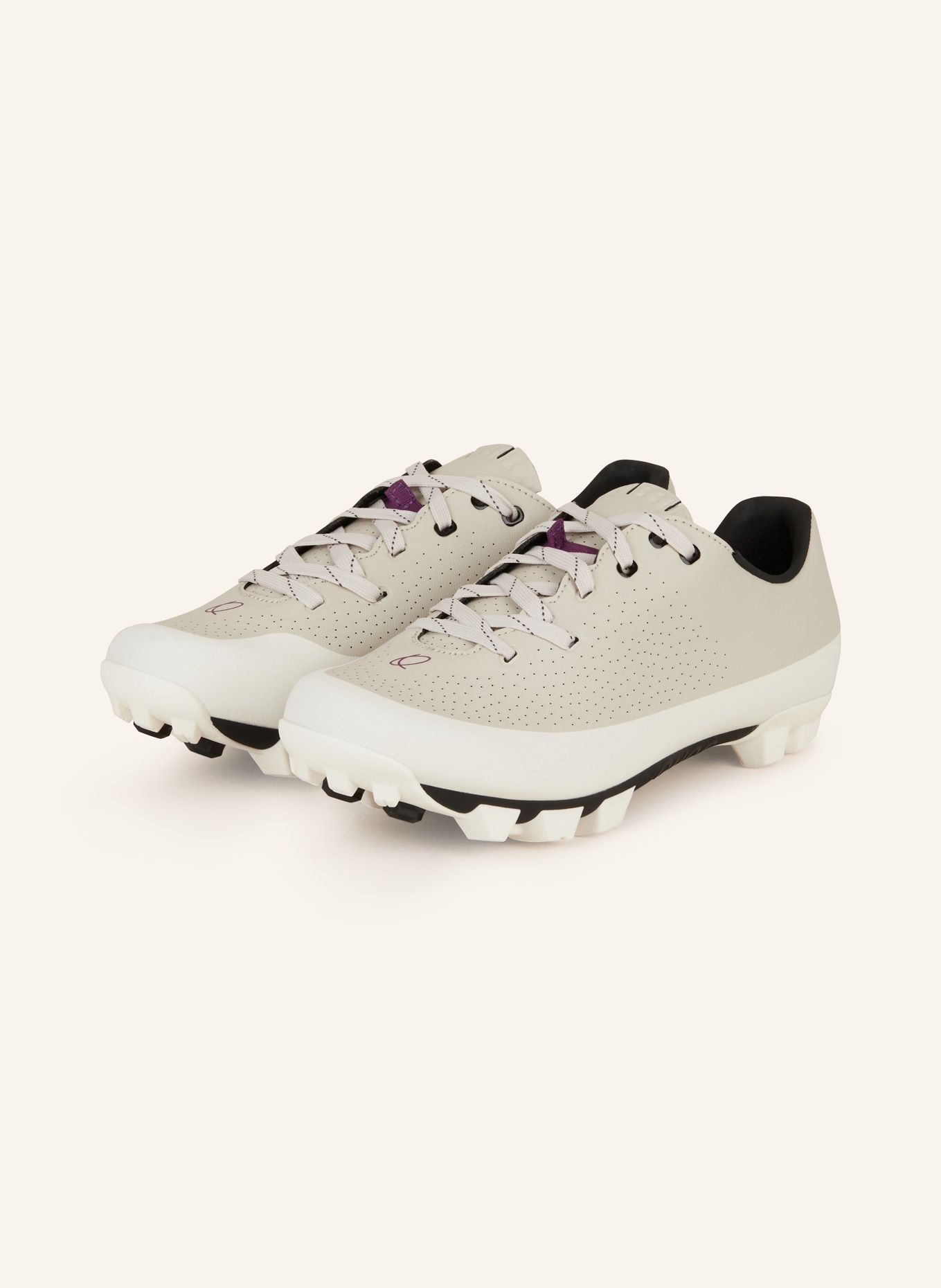 gravel-schuhe-damen-646vgw-1.jpg QUOC Gravel Schuhe GRAN TOURER XC LACE in weiss / hellgrau – Bild 1