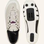QUOC Gravel Schuhe GRAN TOURER XC LACE in weiss / hellgrau