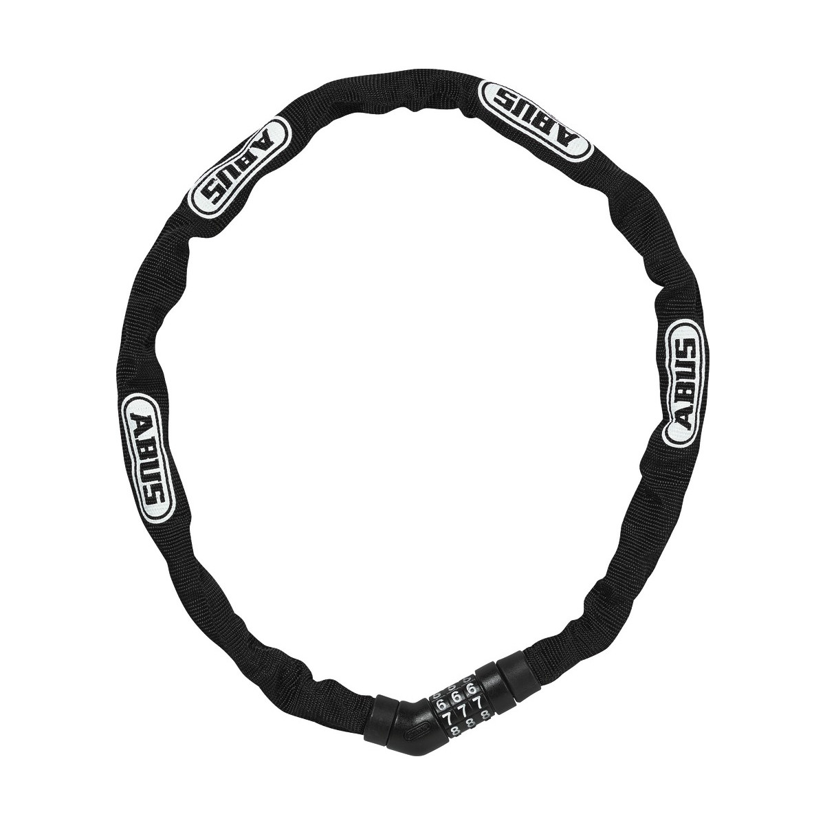 kettenschloss-fahrrad-352hym-1.jpg Abus Fahrrad Kettenschloss Steel O Chain 4804C/75 schwarz – Bild 1