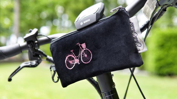 kleine-fahrradtasche-837epg-1.jpg Fahrradtasche,Lenkertaschen mit Klettverschluss,kleine Fahrradtasche, Geschenk personalisierbar Etsy.de – Bild 1