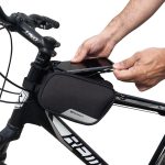 Wozinsky Fahrradtasche Fahrradtasche Rahmentasche Wasserdichte Tasche für Fahrrad, Fahrrad Packtasche