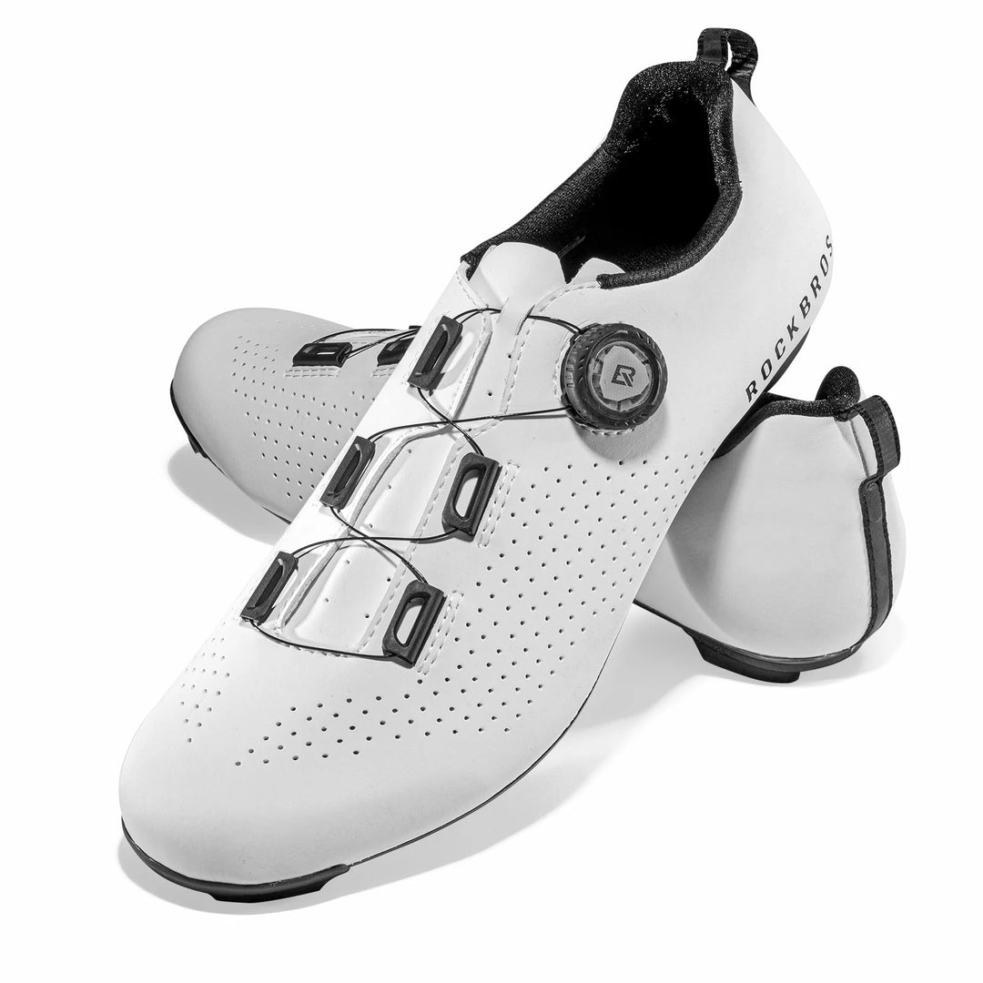 klickschuhe-230uub-1.jpg Road Bike Cycling Shoes – Carbon Sole T500 Compatible with SPD SL/Look – ROCKBROS DE – Bild 1
