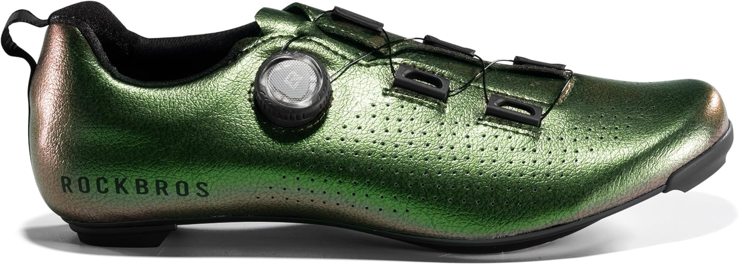 klickschuhe-331nhe-1.jpg ROCKBROS Rennrad Fahrradschuhe Herren Damen – Carbonsohle T500, Klickschuhe mit Drehverschluss, Atmungsaktiv & Stoßdämpfend, Kompatibel mit SPD SL/Look KEO, Ideal für Training & Wettkamp, Grün 41 : Amazon.de: Fashion – Bild 1