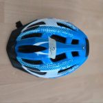 Fahrradhelm von Lidl, blau weiß, unfallfrei in Köln Braunsfeld | Fahrrad Zubehör gebraucht kaufen | kleinanzeigen.de