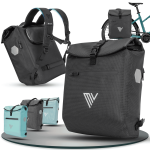 Fahrradtasche mit Rucksackfunktion "LINO"