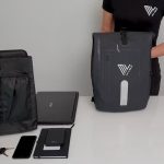MiVelo 3 in 1 Fahrradtasche Rucksack Schultertasche (ältere Version) für Fahrrad Gepäckträger