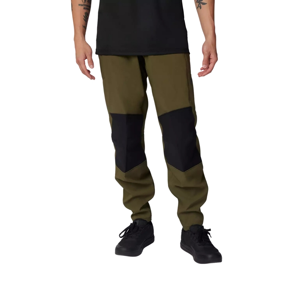 mtb-hosen-lang-067wnh-1.jpg FOX Men's Defend Fire Pant (MTB Hose lang) olive green – Bild 1