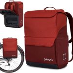 otinga® Flip Move Fahrradtasche Rucksack [16L Volumen] für jeden Gepäckträger I Gepäckträgertasche mit Rucksack in 7 Sekunden umgebaut I ...