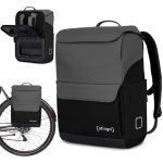 otinga® Flip Move Fahrradtasche Rucksack [16L Volumen] I Gepäckträgertasche mit Rucksack in 7 Sekunden umgebaut I Wasserdichter Fahrradrucksack Gepäckträger (Graphit schwarz) : Amazon.de: Sport & Freizeit