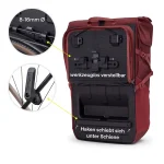 otinga Bike&Hike V2 rost rot – Fahrradtasche/Rucksack | Bag Age