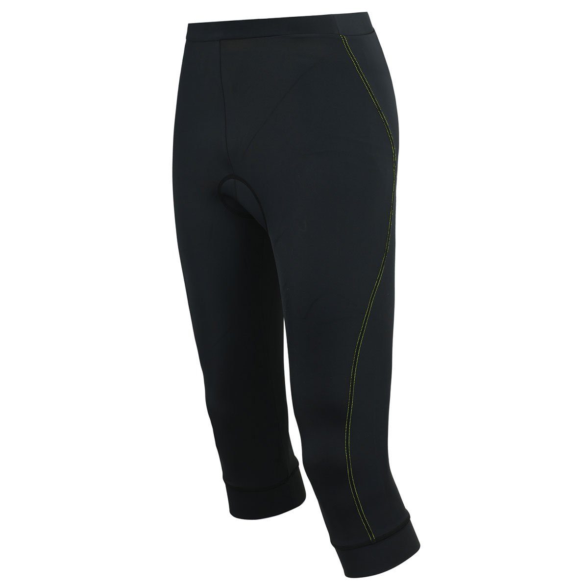radlerhose-mit-polster-damen-570dbh-1.jpg Airtracks Radlerhose Damen Fahrradhose 3/4 Lang Comfort Line (Radhose mit 3D Air Flow Gel Polster,& Quick Dry Funktion) » S M L XL XXL « – Bild 1