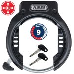 ABUS Rahmenschloss AMPARO 4650XL NR black OE Ø 8,5 mm