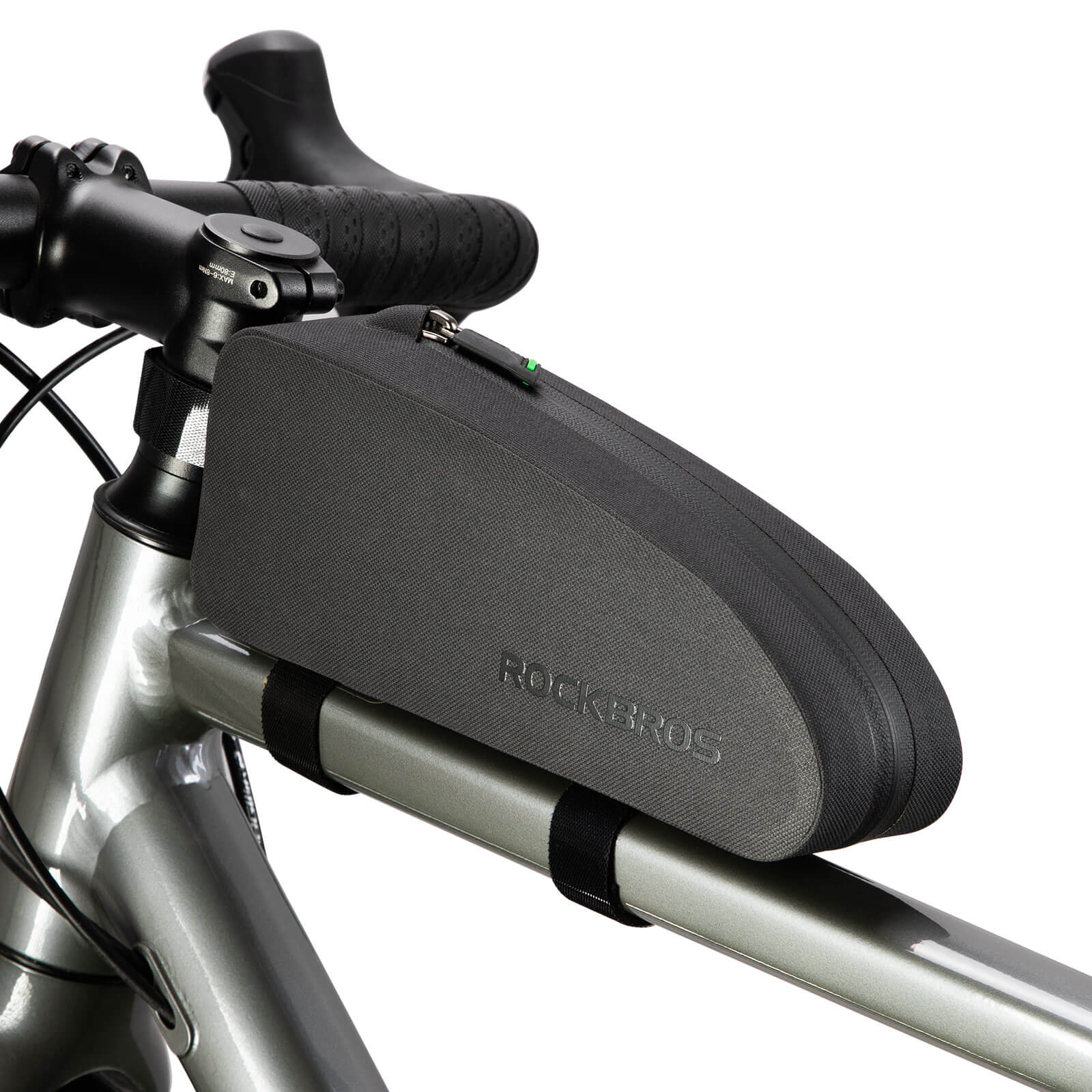 rahmentasche-rennrad-398ipc-1.jpg Schwarze 1L 1,6L Wasserdichte & Staubfeste Rahmentasche – ROCKBROS DE – Bild 1