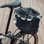 Einkaufskorb mit Uniklip für Brompton Gepäckträger C Line, P Line & G Line