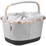 KLICKfix Reisenthel Carrybag GT Racktime 0305 Fahrradkorb 24L twist sky rose | BIKE24